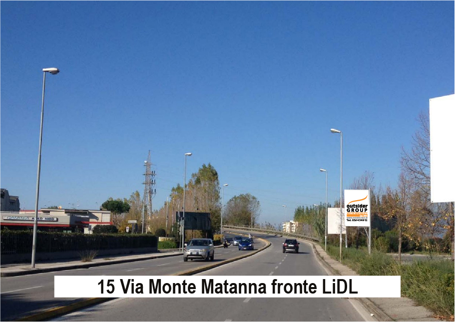 15 Via Monte Matanna fronte Lidl