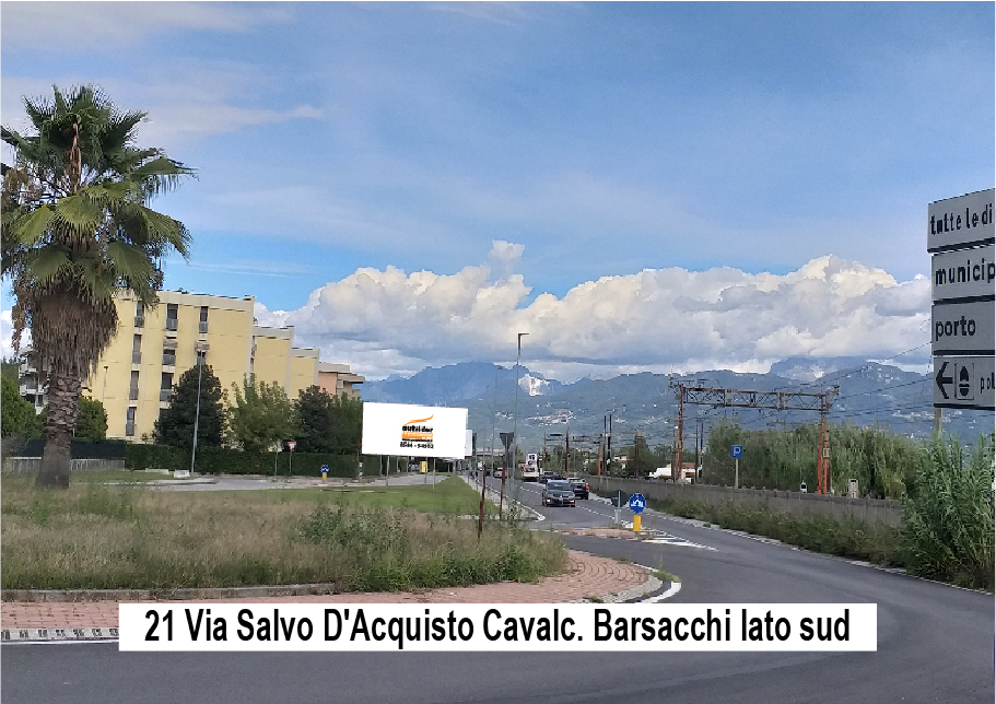21 SUD Via Salvo D'Acquisto Cavalc. Barsacchi