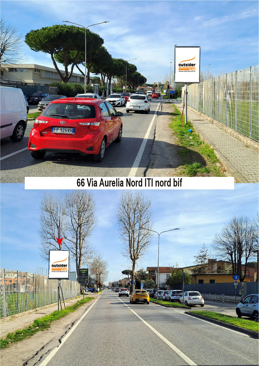 66 Via Aurelia Nord ITI nord bif